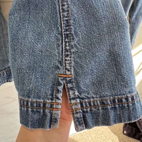 Vintage Levi’s Denim button down shirt size medium - Picture 5 of 8